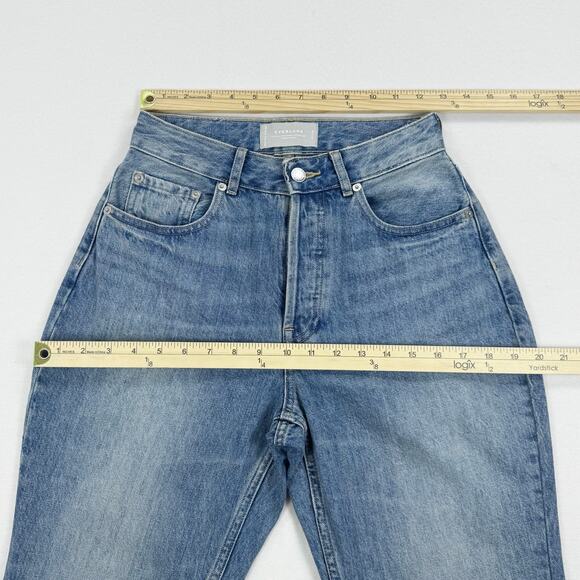 Everlane Women's The Curvy 90's Cheeky Straight Leg Jean Size 26 Crop - Picture 12 of 15
